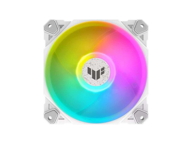 Ventilator carcasa ASUS TUF Gaming TF120 ARGB White Edition, 120 mm