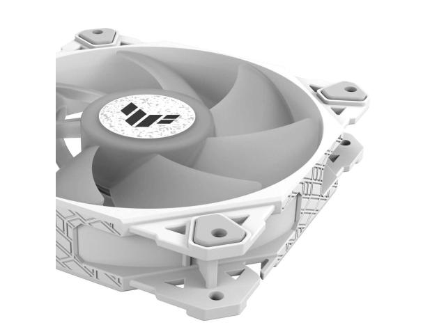 Ventilator carcasa ASUS TUF Gaming TF120 ARGB White Edition, 120 mm
