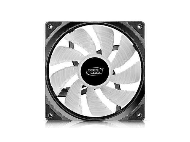 Ventilator Deepcool RF140 RGB LED, 140mm, Pachet Dublu