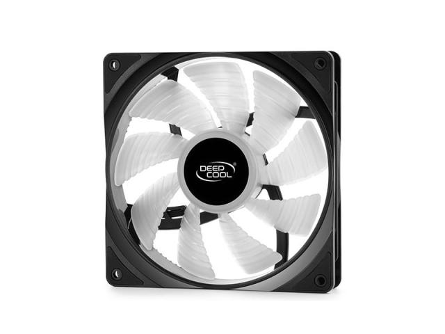 Ventilator Deepcool RF140 RGB LED, 140mm, Pachet Dublu