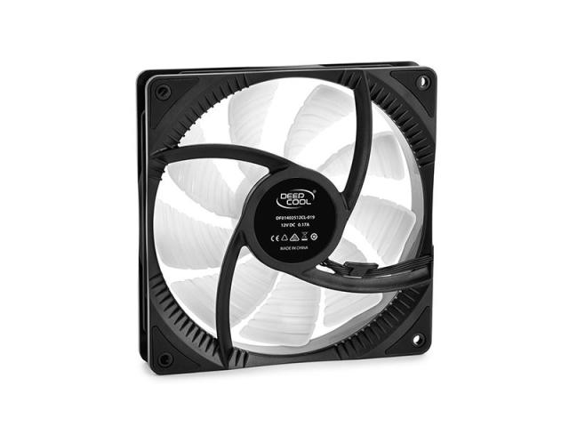 Ventilator Deepcool RF140 RGB LED, 140mm, Pachet Dublu
