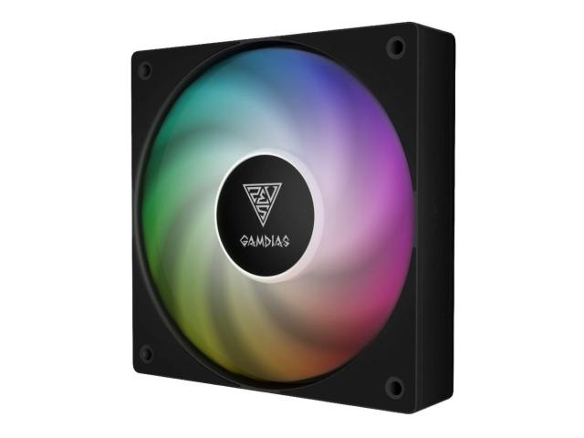 Ventilator Gamdias Notus M1-1201 120mm negru iluminare aRGB