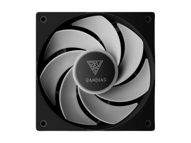 Ventilator Gamdias Notus M1-1201 120mm negru iluminare aRGB