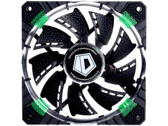 Ventilator  ID-Cooling CF-12025-G, Green LED, 120mm