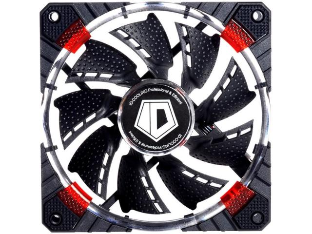Ventilator ID-Cooling CF-12025-R 120mm, Red LED