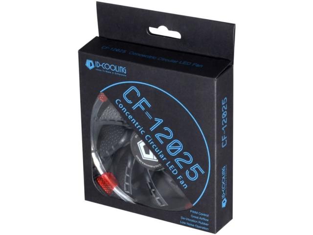 Ventilator ID-Cooling CF-12025-R 120mm, Red LED