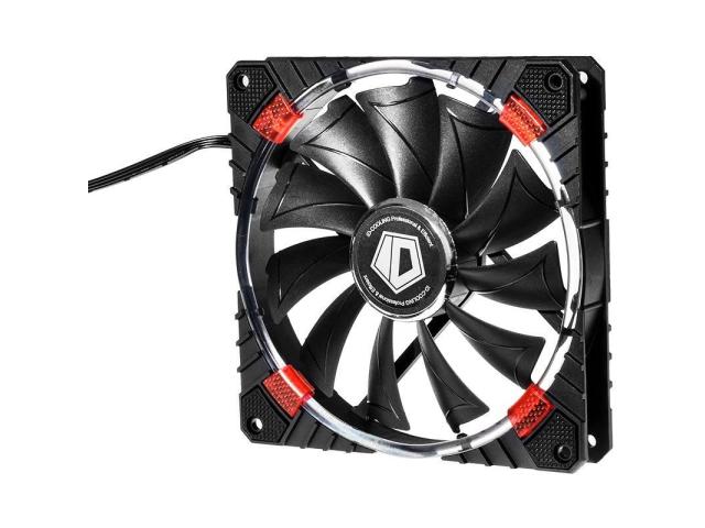 Ventilator ID-Cooling CF-14025-R 140mm Red LED