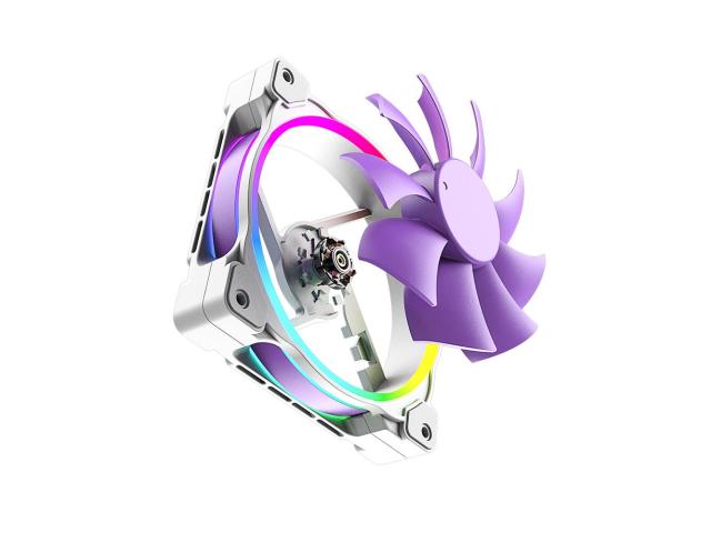 Ventilator ID-Cooling PN-21, ARGB LED, 120mm, White-Purple
