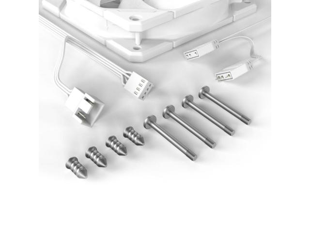 Ventilator ID-Cooling TF-12025 PRO REVERSE, ARGB LED, 120 mm, White