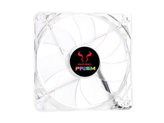 Ventilator Riotoro Cross-X Clear Classic, Blue LED, 120mm