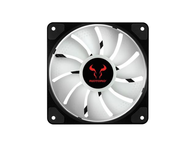 Ventilator Riotoro Quiet Storm RGB, 120mm