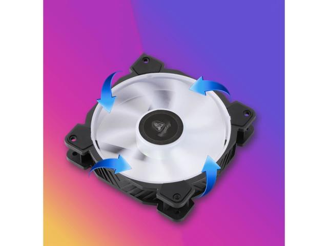 Ventilator Segotep RGB GX-12S-V2, 120mm 