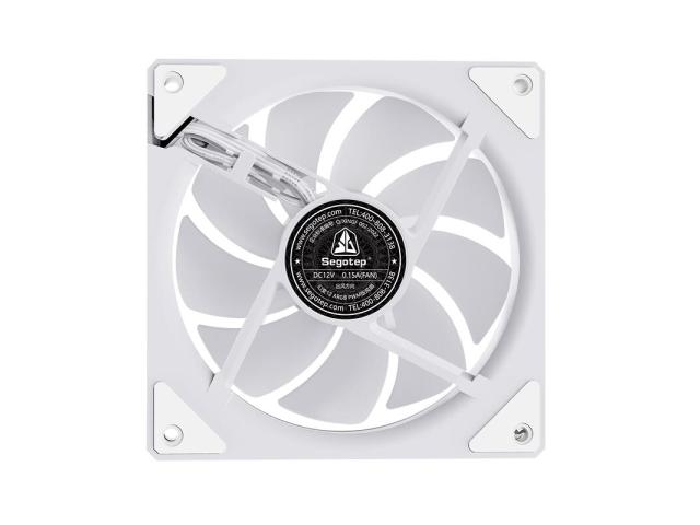 Cooler procesor Segotep HB-12 ARGB White, 120mm