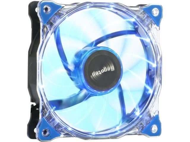Ventilator Segotep Polar Wind Blue LED, 120mm, Bulk