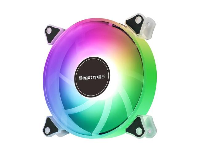 Ventilator Segotep Romantic RGB LED, 120mm