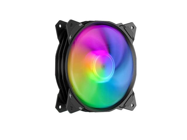Ventilator Segotep SG-FA120LED FRGB LED, 120mm, Black