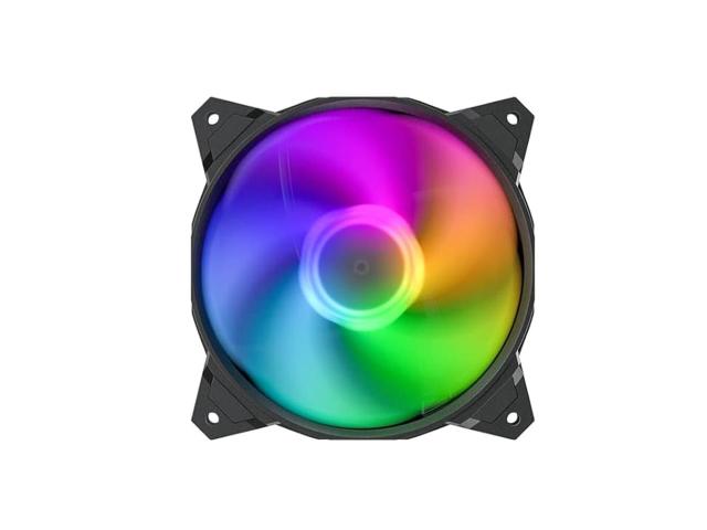 Ventilator Segotep SG-FA120LED FRGB LED, 120mm, Black