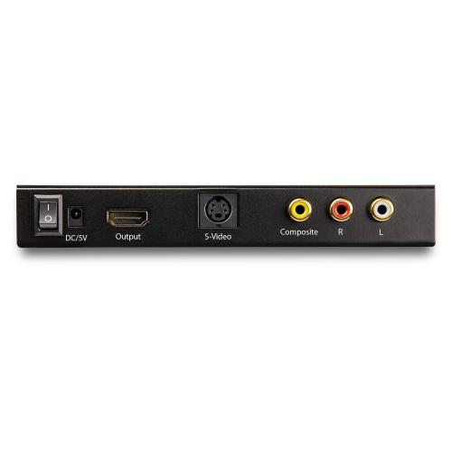 Adaptor converter Startech VID2HDCON2, S-video +  HDMI, Black
