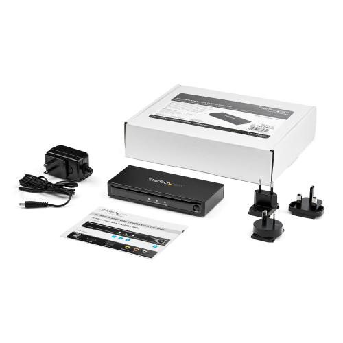 Adaptor converter Startech VID2HDCON2, S-video +  HDMI, Black