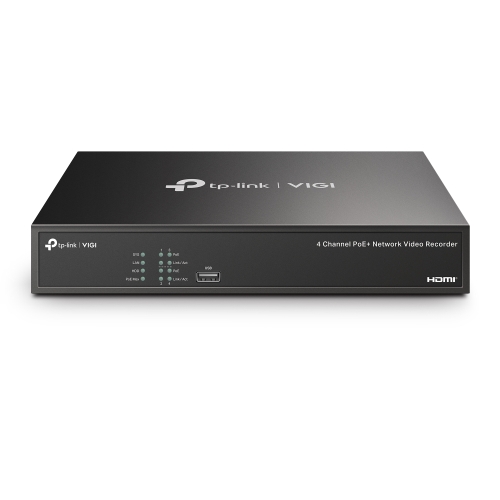 VIGI 4 CHANNEL POE+ NVR/NETWORK VIDEO RECORDER