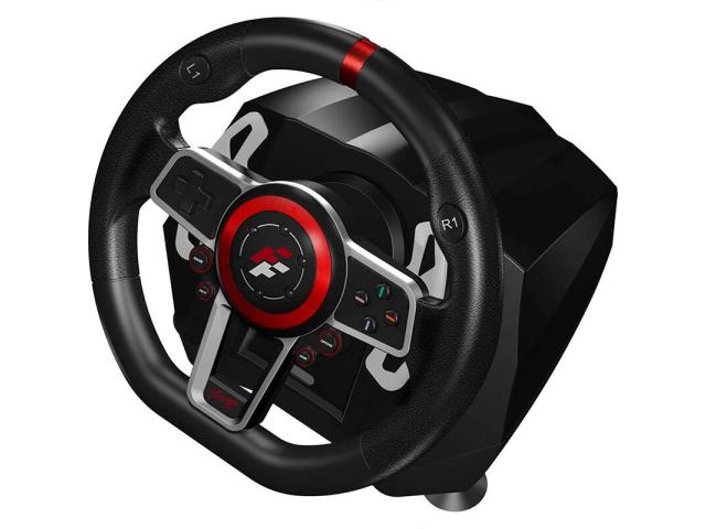 Volan gaming FlashFire Suzuka 900R, Black-Red