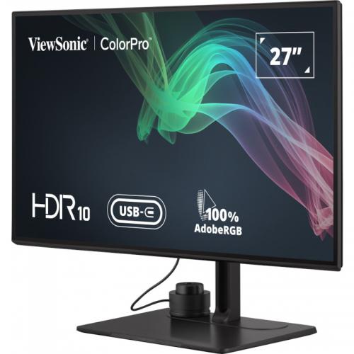 Monitor LED Viewsonic VP2786-4K, 27inch, 3840x2160, 5ms GTG, Black