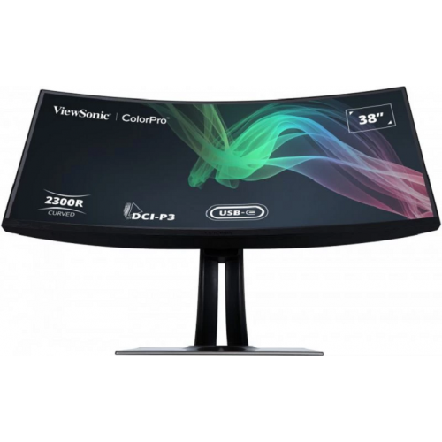 Monitor LED Curbat ViewSonic ColorPro VP3881A, 37.5inch, 3840x1600, 5ms GTG, Black