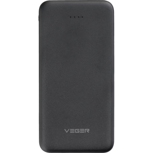 Baterie portabila Veger W1065, 10000 mAh, 2 x USB-A, 1 x USB-C, Black
