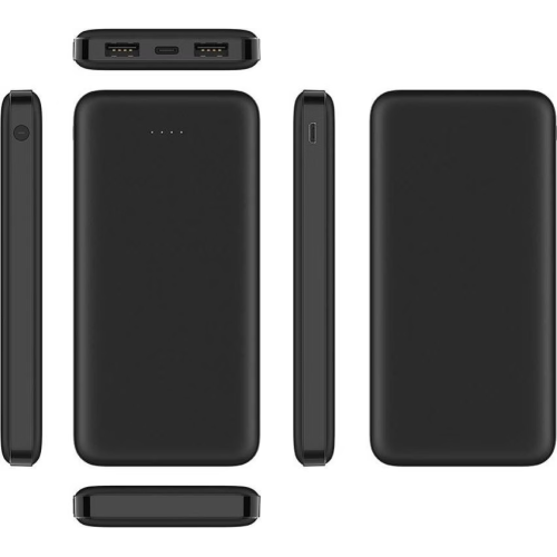Baterie portabila Veger W1065, 10000 mAh, 2 x USB-A, 1 x USB-C, Black