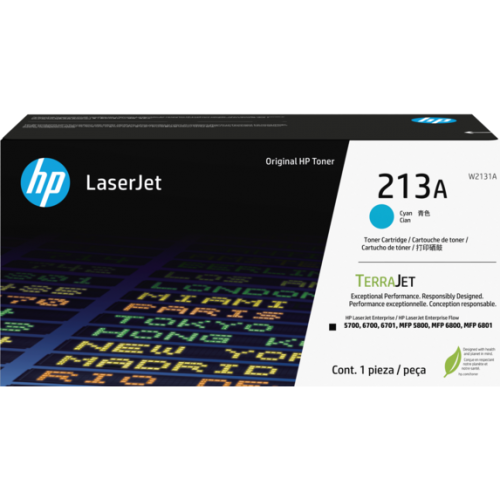 HP 213A CYN ORIGINAL LASERJET/TONER CRTG