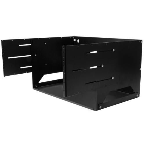 Suport rack Startech WALLSHELF4U, 4U, Black
