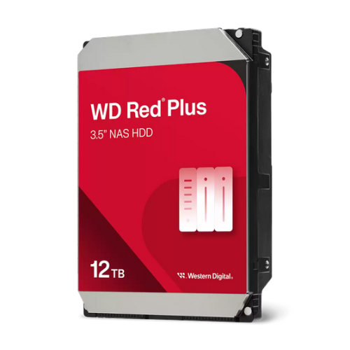 Hard Disk Western Digital Red Plus 12TB, SATA, 512MB, 3.5 inch