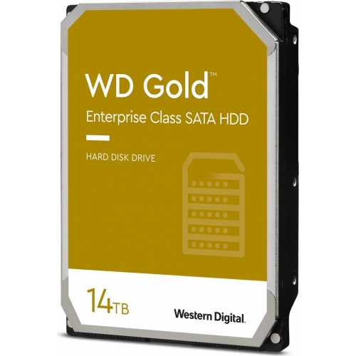 Hard Disk Server Western Digital Gold 14TB, SATA, 512MB, 3.5inch