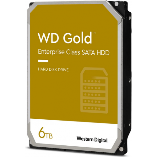 Hard Disk Server Western Digital Gold 6TB, SATA, 256MB, 3.5inch