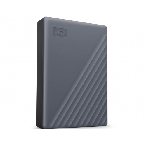 Hard Disk portabil Western Digital My Passport, 5TB, USB-C, USB-A, Silicon Grey