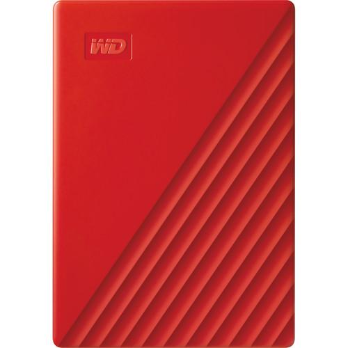 Hard Disk Portabil Western Digital My Passport, 2TB, USB 3.2 gen 1, 2.5inch, Red