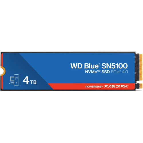 SSD Western Digital Blue SN5100, 4TB, PCI Express 4.0 x4, M.2 2280
