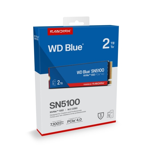 WD Blue SN5100 PCIe 2000GB M2/