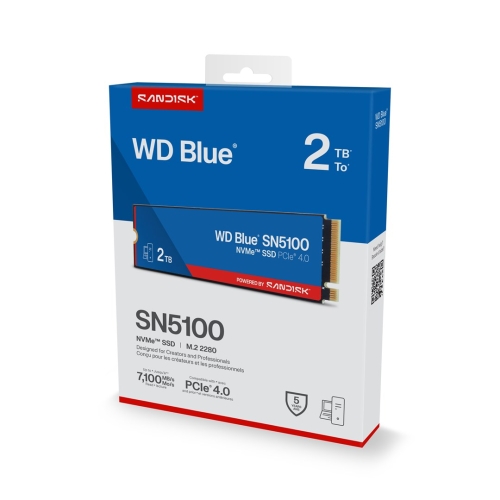 WD Blue SN5100 PCIe 2000GB M2/