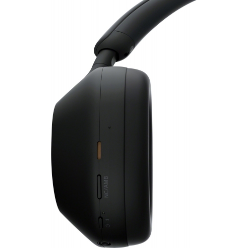 Casti cu microfon Sony WH-1000XM5, Bluetooth/3.5mm jack, Black