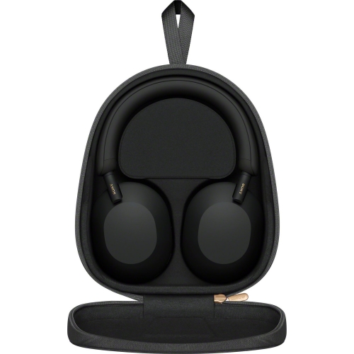 Casti cu microfon Sony WH-1000XM5, Bluetooth/3.5mm jack, Black