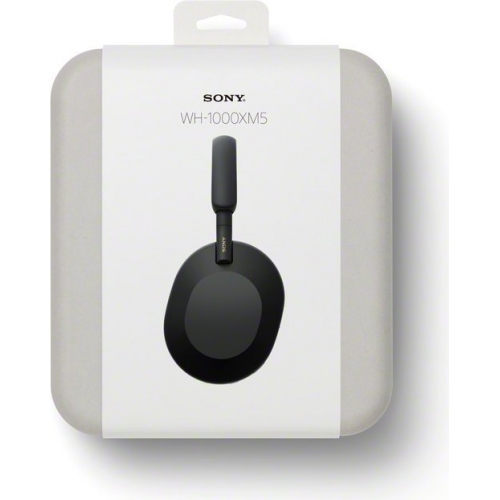 Casti cu microfon Sony WH-1000XM5, Bluetooth/3.5mm jack, Black