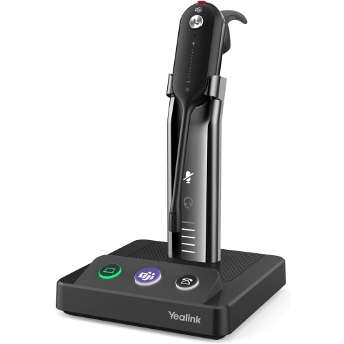 Casca cu microfon Yealink WH63 Microsoft Teams, DECT Wireless, Black