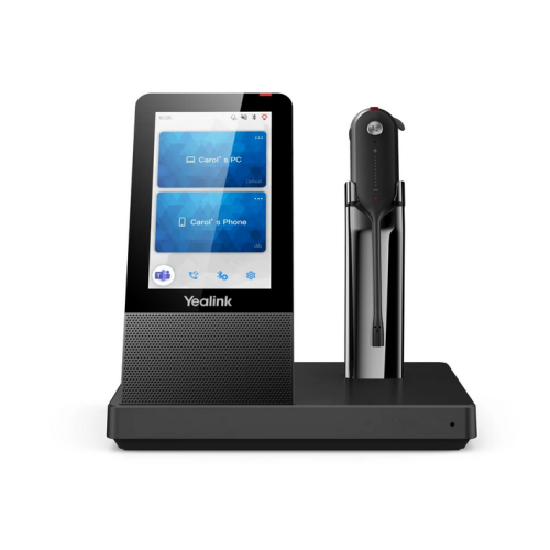 Casti cu microfon Yealink WH67 Teams, DECT Wireless, Black