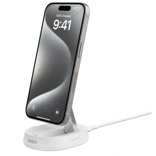 Incarcator Wireless Belkin BoostCharge Pro, 15W, White