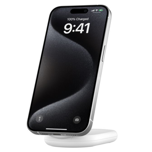 BOOSTCHARGE Q12 15W MAGNETIC/FOLDABLE CHARGER WHITE