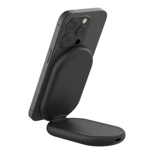 Incarcator Wireless Belkin BoostCharge Magnetic Foldable, 15W, Black
