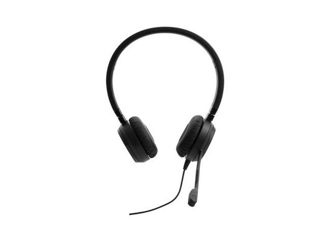Casti cu microfon Lenovo Pro Wired Stereo VOIP, Black