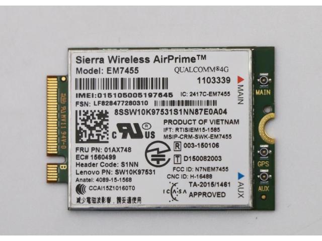 Modul Wireless Lenovo Thinkpad 01ax748