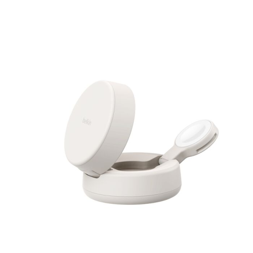 ULTRACHARGE 25 WATT QI2 VERSTEL/GNETISCHE 2-IN-1-LADESTATION SAN